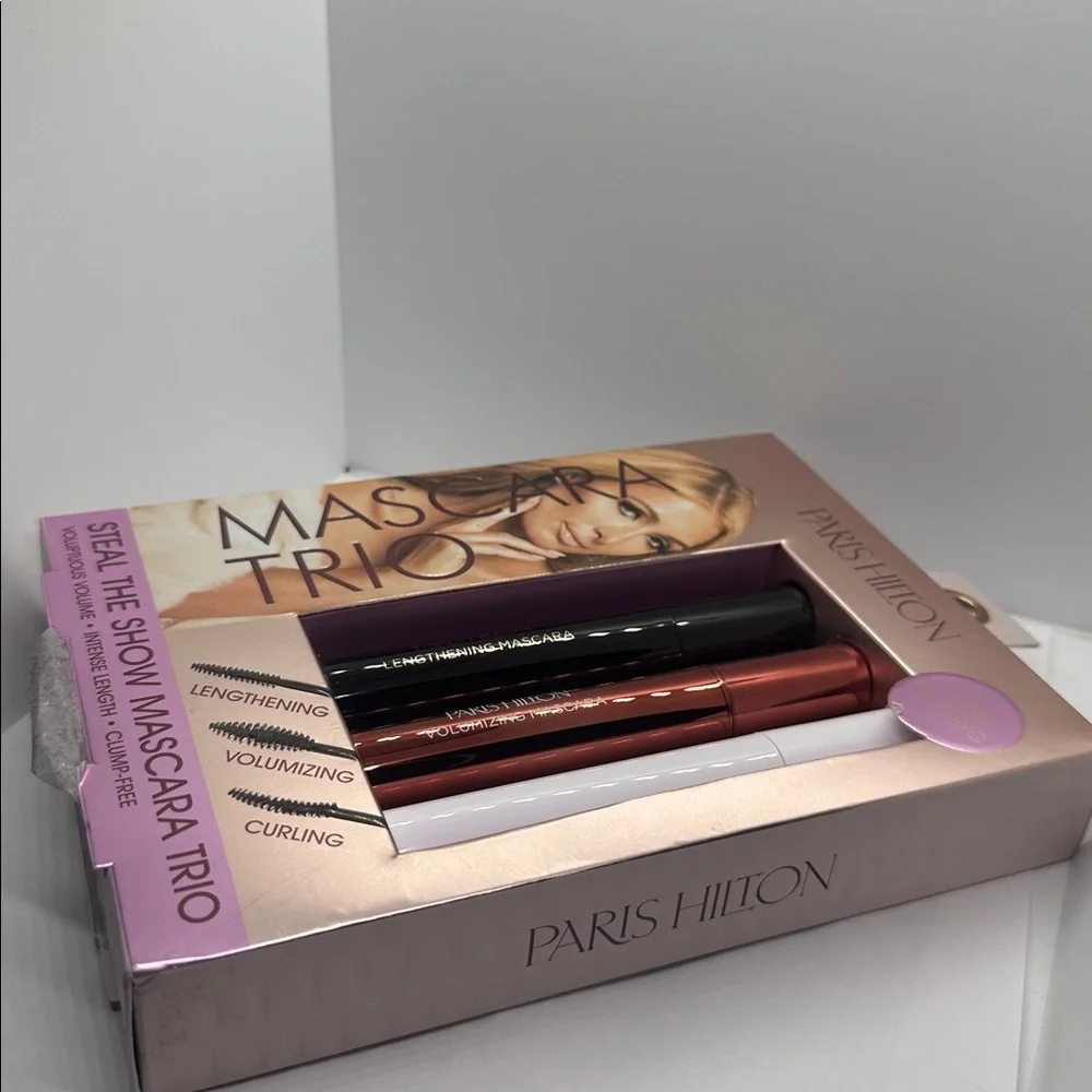 💎 NWT Paris Hilton Steal The Show Mascara Trio Set -
